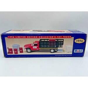 VTG NIB 1996 Mobil Collectible Chevrolet Flat Bed Limited 1:24 Lights & Sounds‎